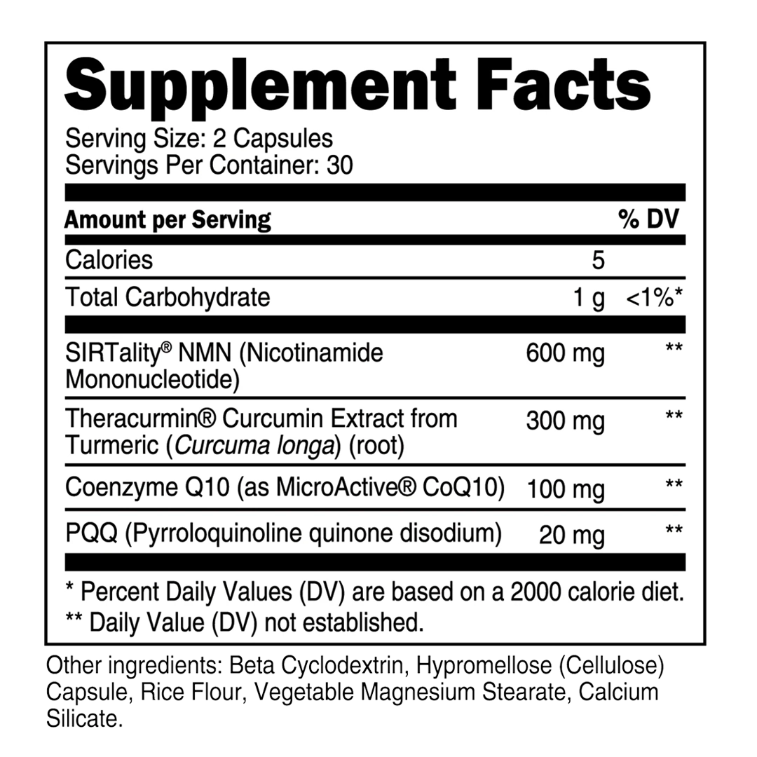 Transparent Labs - Longevity - 60 Capsules