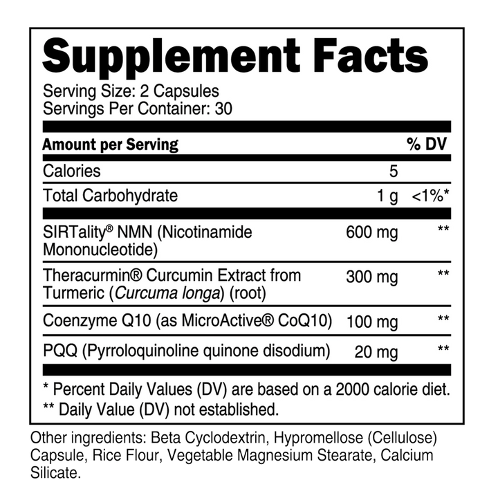 Transparent Labs - Longevity - 60 Capsules