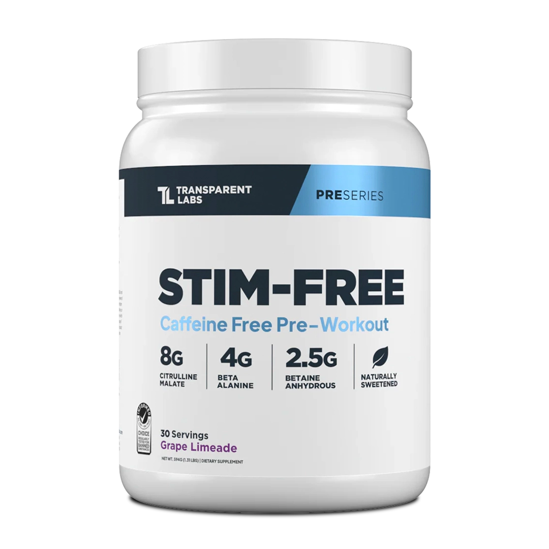 Transparent Labs - Stim-Free Pre-Workout