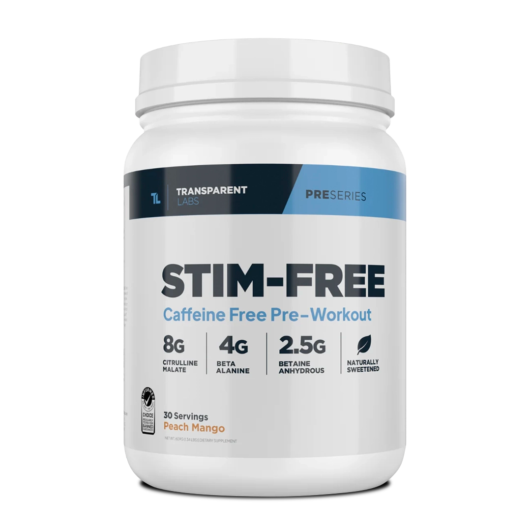 Transparent Labs - Stim-Free Pre-Workout