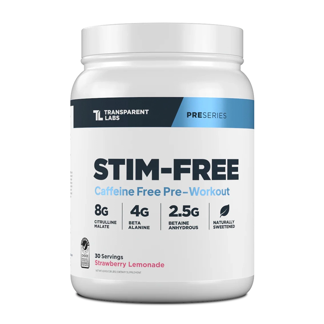 Transparent Labs - Stim-Free Pre-Workout