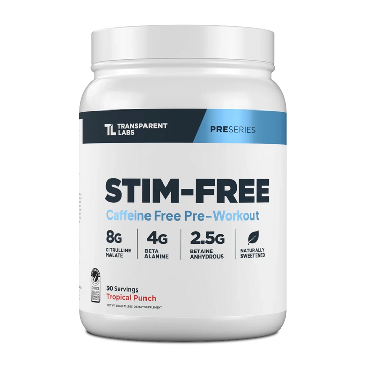 Transparent Labs - Stim-Free Pre-Workout