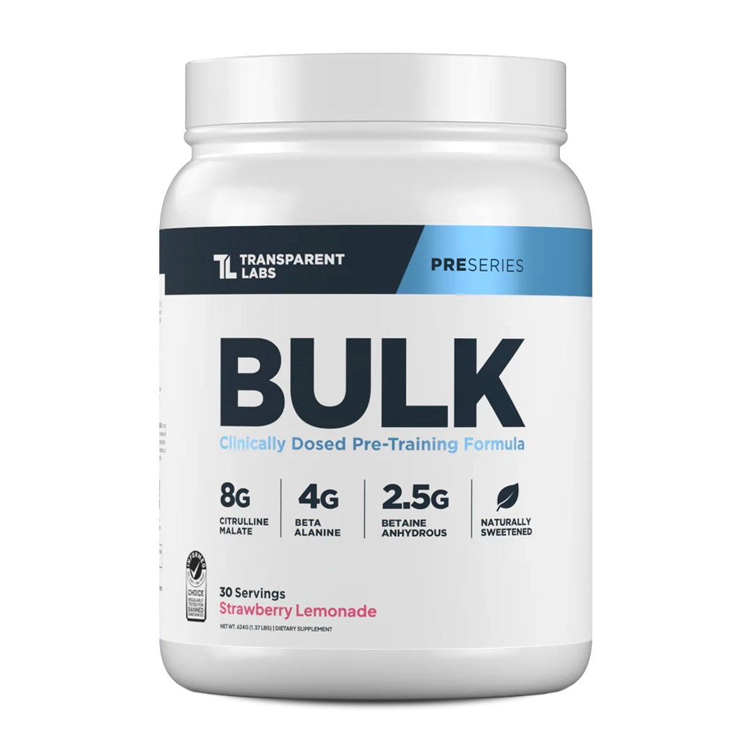 Transparent Labs - Bulk Pre-Workout