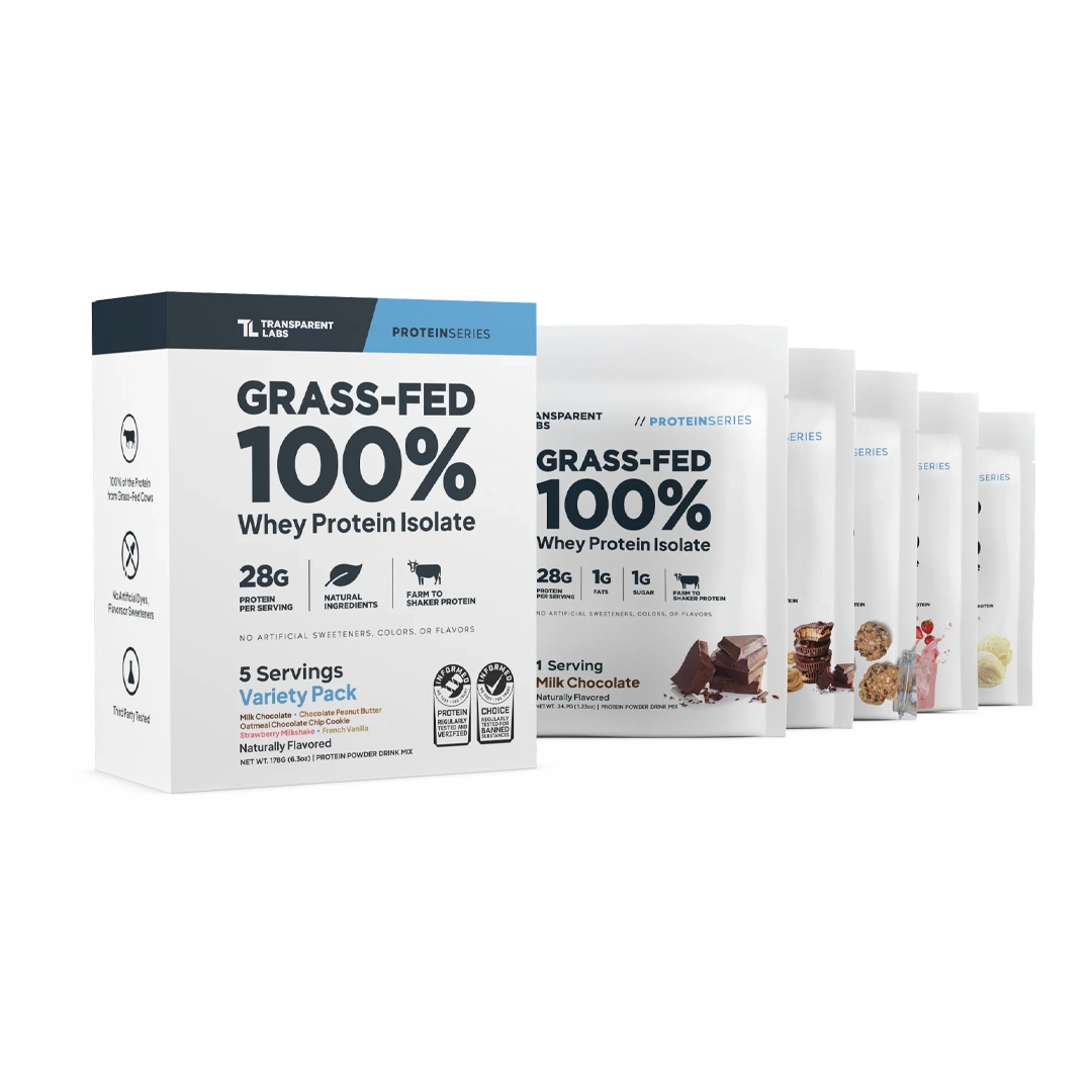 Transparent Labs - Grass-Fed 100% Whey Protein Isolate