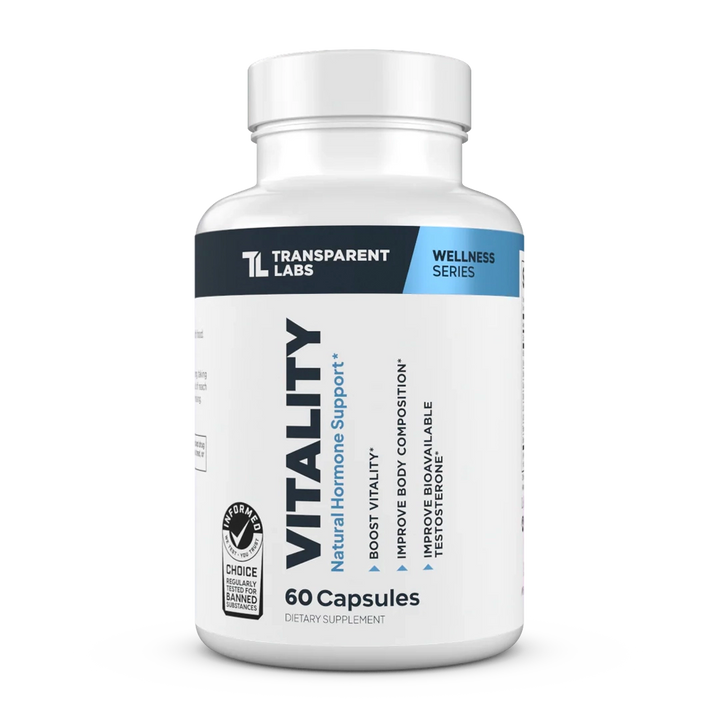 Transparent Labs - Vitality - 60 Capsules