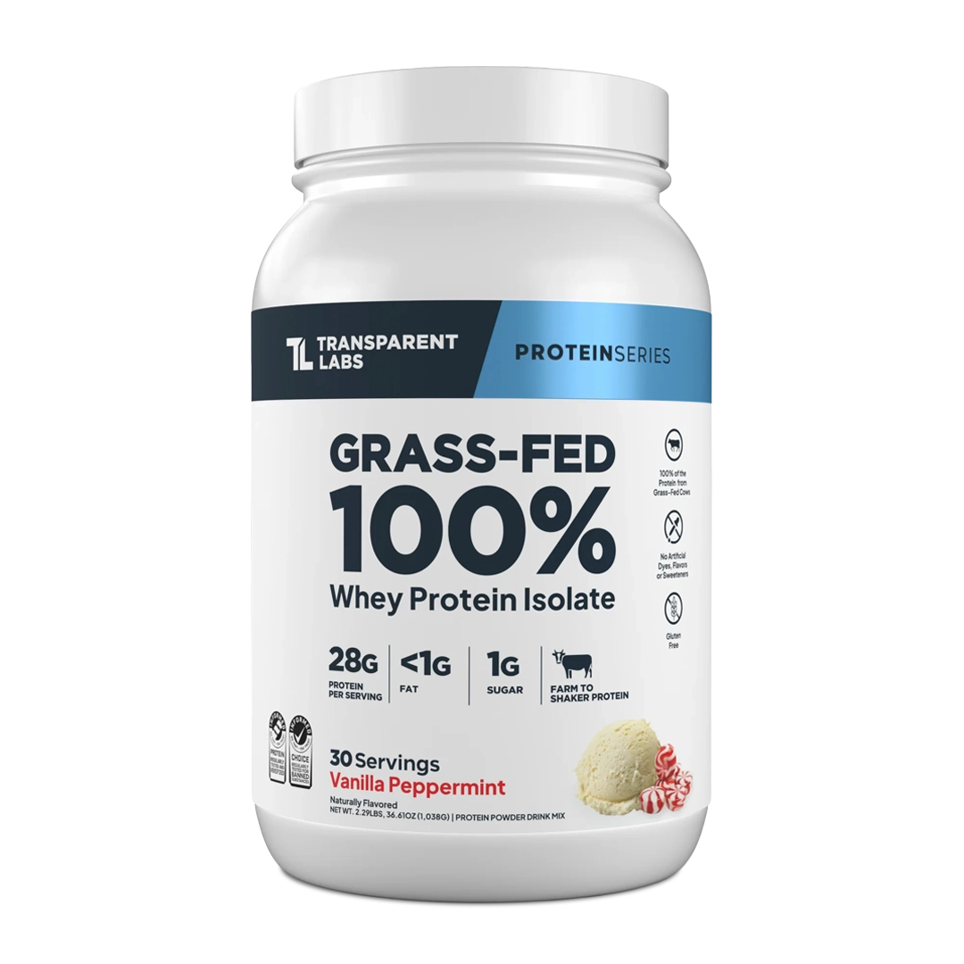 Transparent Labs - Grass-Fed 100% Whey Protein Isolate