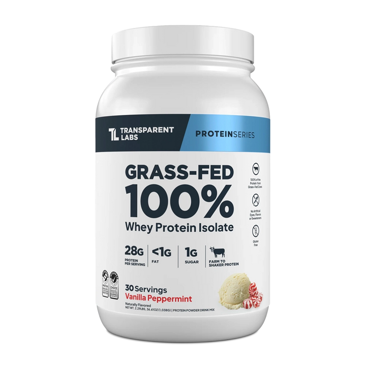 Transparent Labs - Grass-Fed 100% Whey Protein Isolate