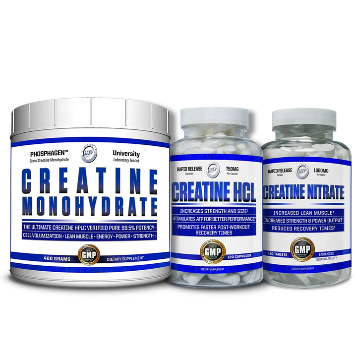 Hi-Tech Pharmaceuticals - Creatine Sampler (Mono, HCL, Nitrate)