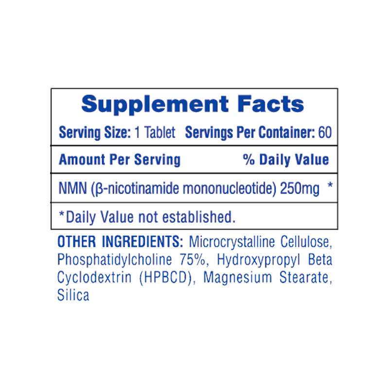 Hi-Tech Pharmaceuticals NMN 250mg Cyclosome NAD+ Precursor