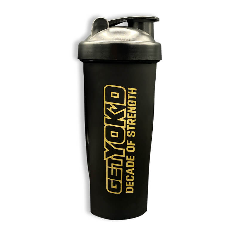 GetYok'd Decade of Strength Shaker Cups Black and White