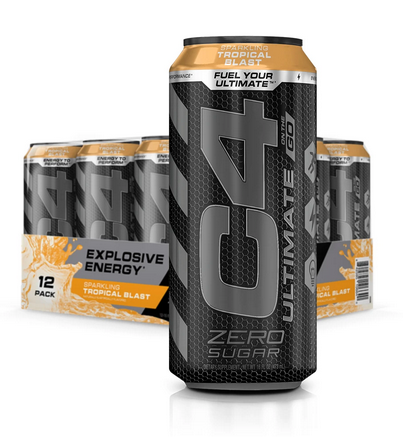 Fuel Your Ultimate
This is NOT an energy drink.
This is the Ultimate, explosive, super-charged, no-holds-barred, can of domination, engineered for the elite among us who demand limitless ammo in their battle for gym supremacy.
C4® Ultimate On The Go...