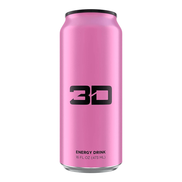 3D - Energy Drink-Single Can-Cotton Candy-