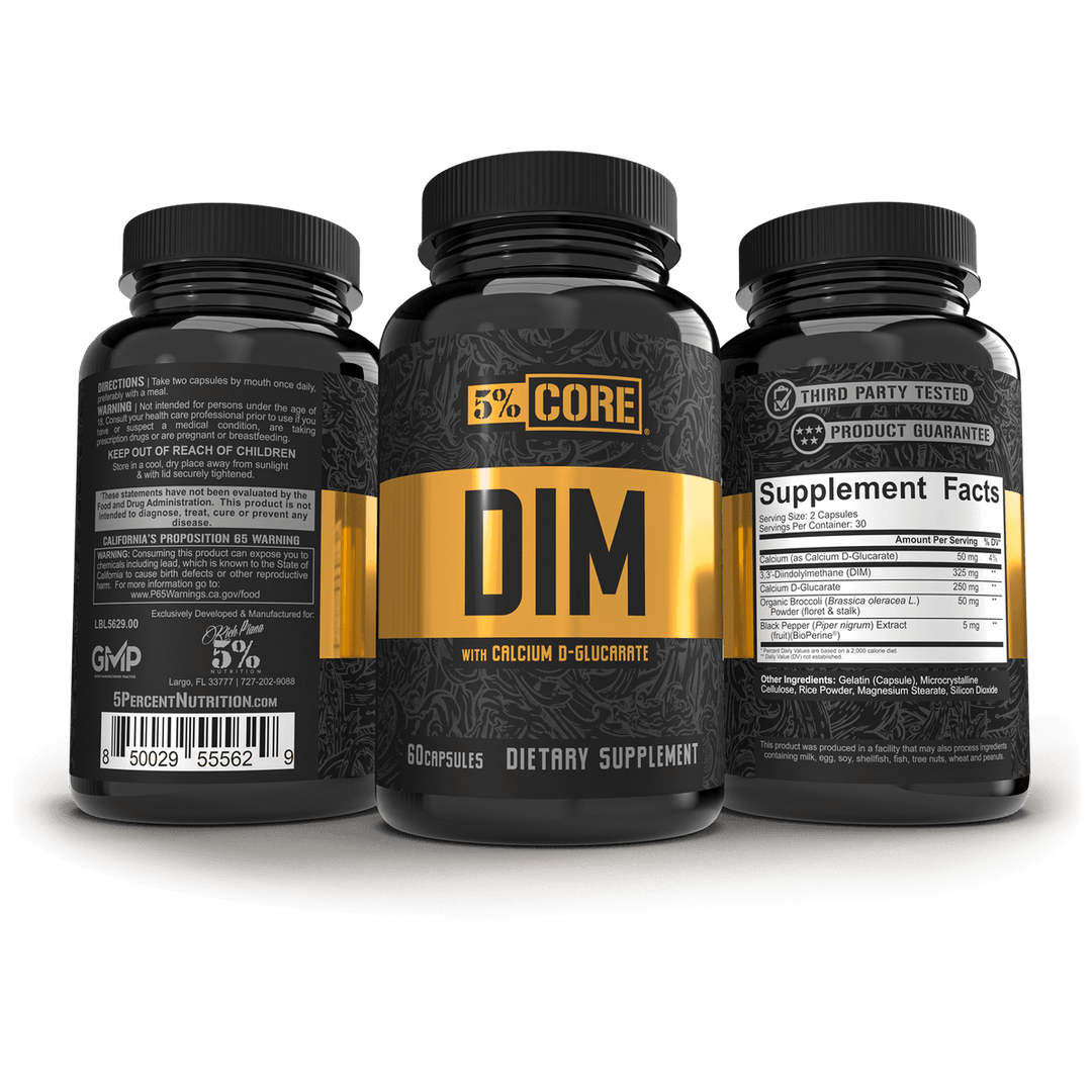 5% Nutrition - DIM - 60 Capsules
