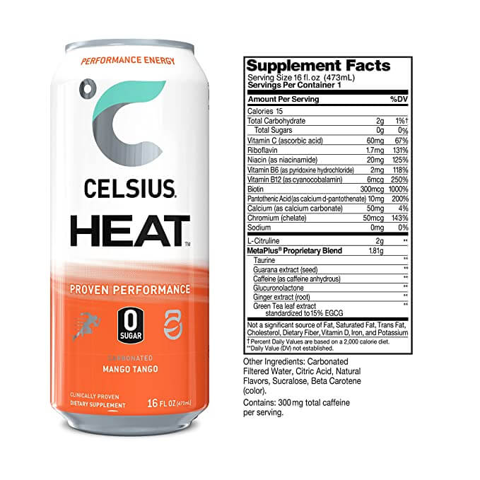 Celsius - HEAT Energy Drink