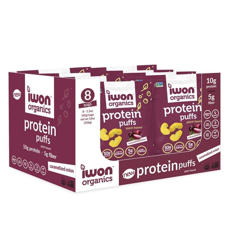 Iwon Organic  Protene PUFFS 10g protein 5g fiber