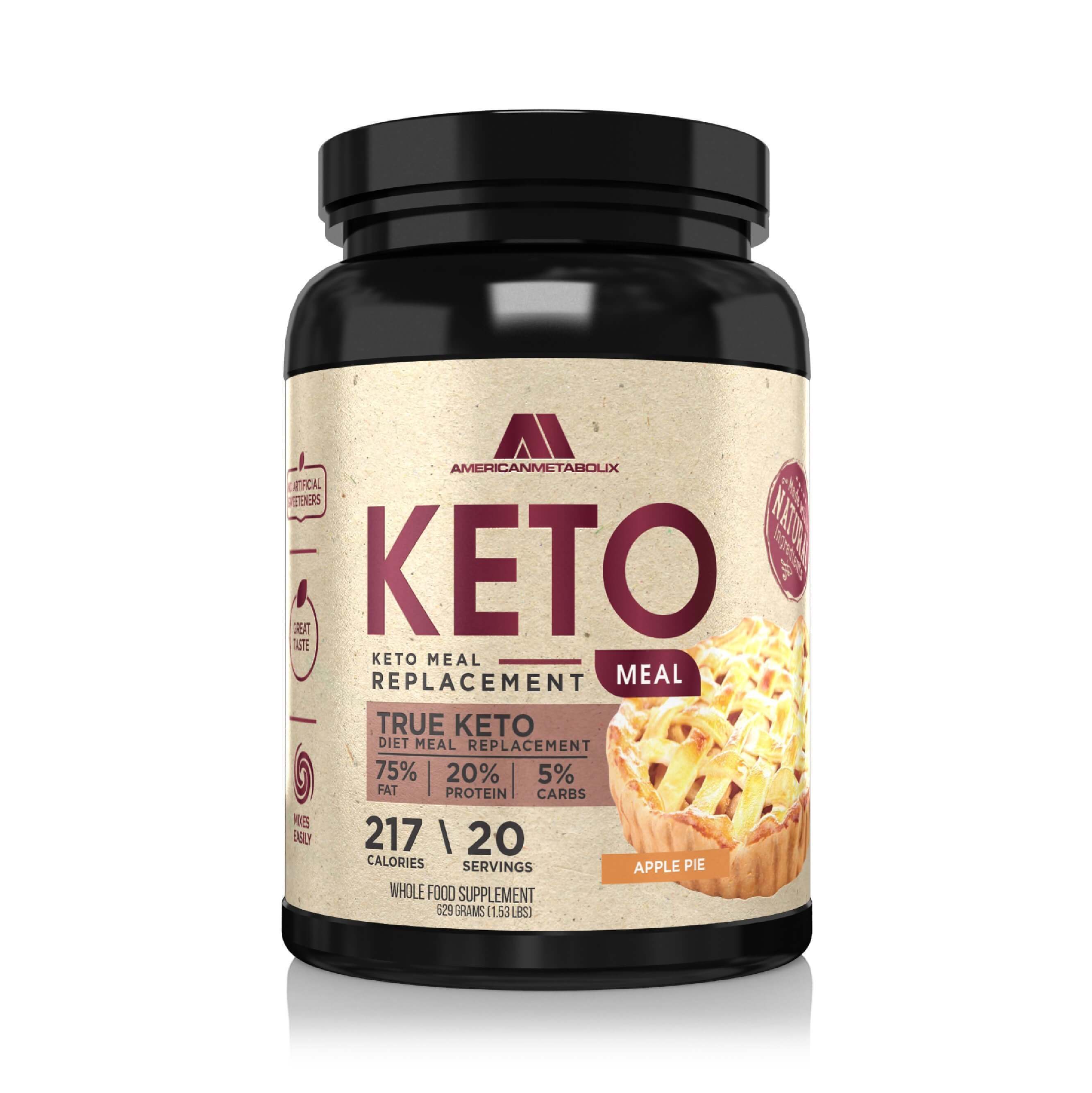 American Metabolix - KETO MEAL-20 Servings-Apple Pie-