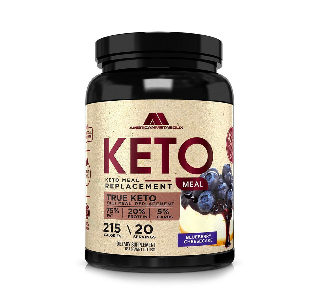 American Metabolix - KETO MEAL-20 Servings-Blueberry Cheesecake-