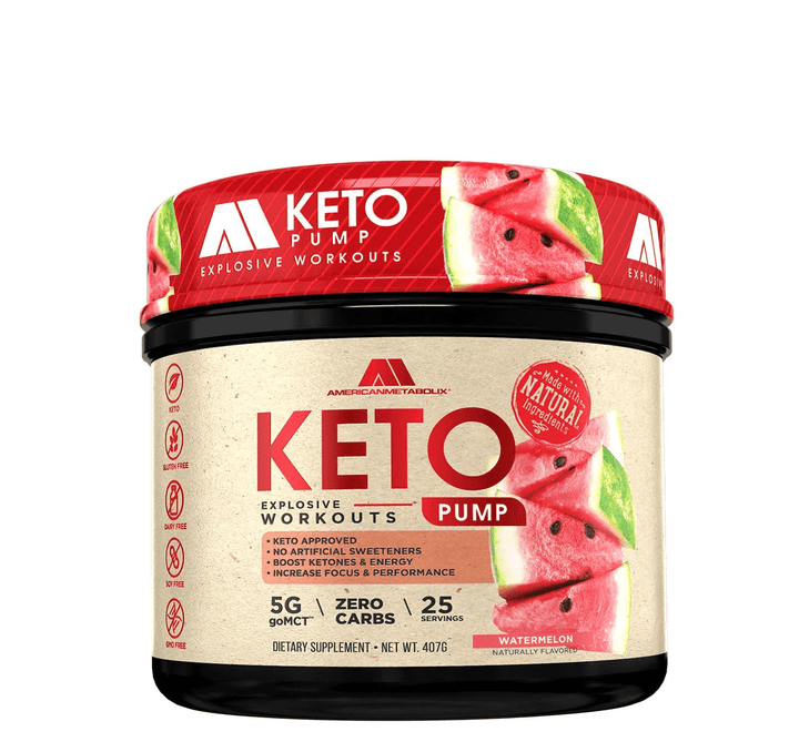 American Metabolix KETO PUMP-25 Servings-Watermelon-