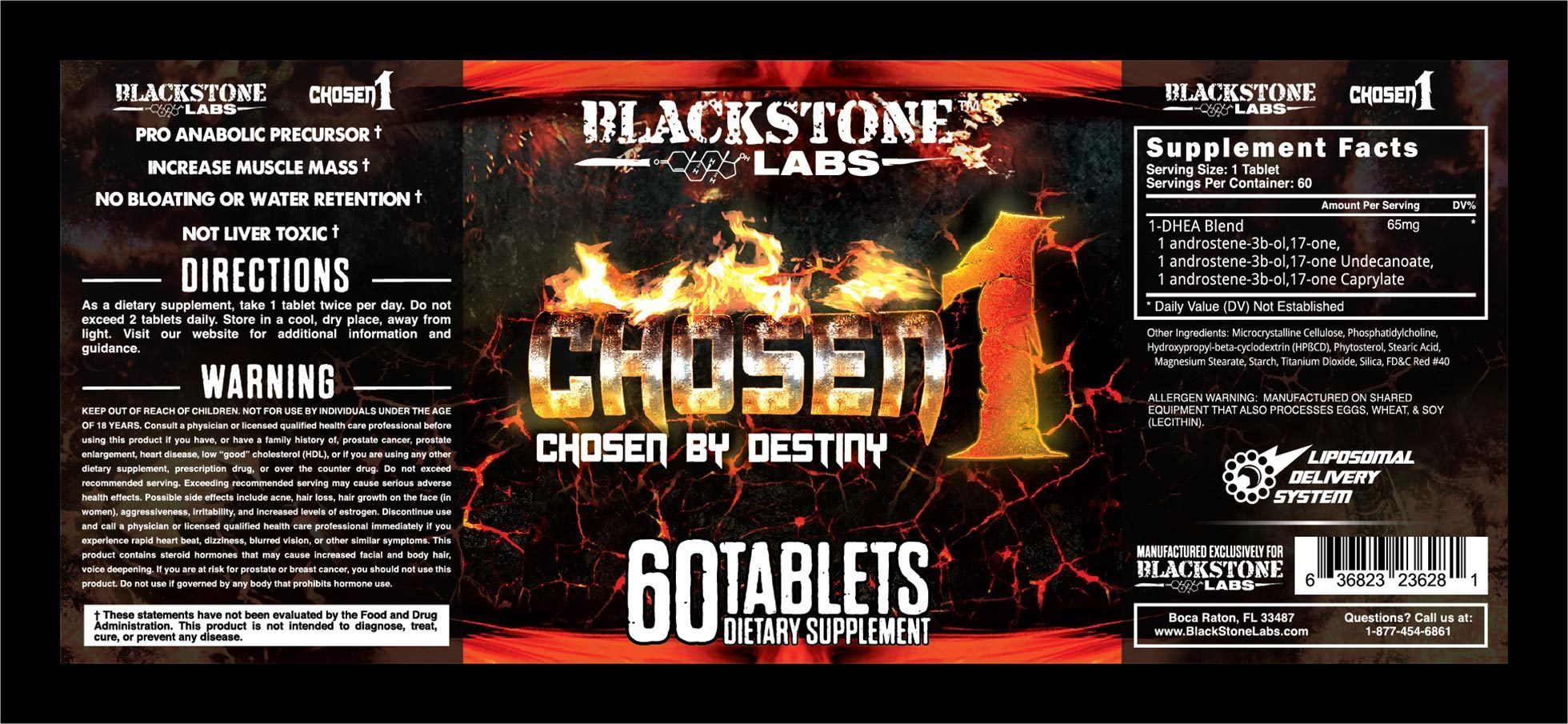 Blackstone Labs - CHOSEN1 60 Tablets-