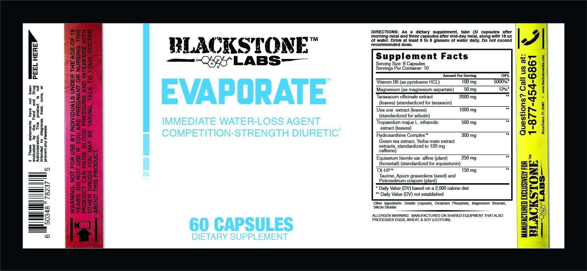 Blackstone Labs - EVAPORATE 60 Capsules-