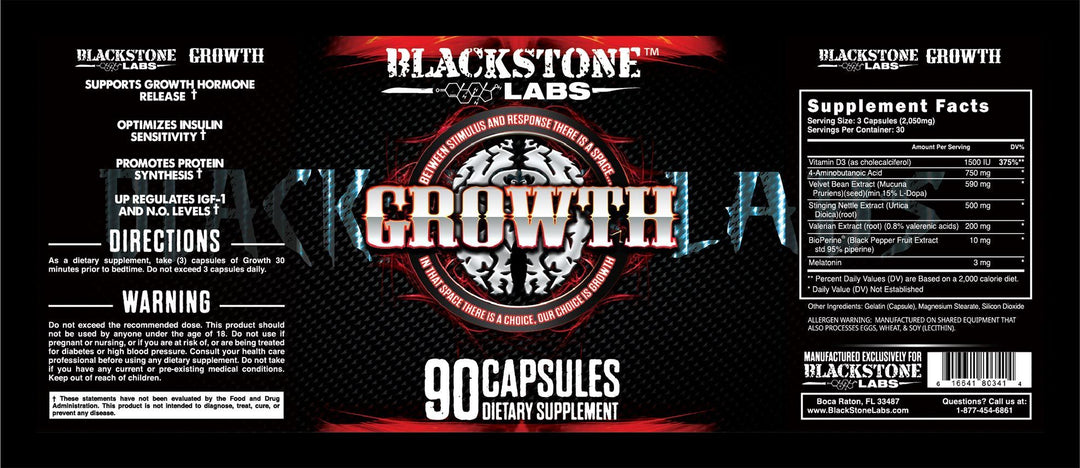 Blackstone Labs - GROWTH 90 Capsules-