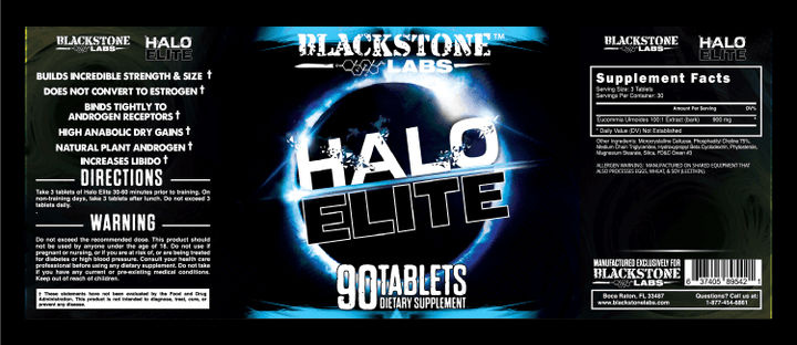 Blackstone Labs - HALO ELITE - 90 Tablets-