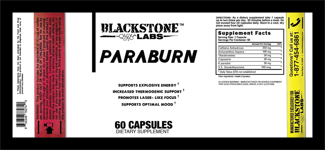 Blackstone Labs - PARABURN - 60 Capsules-