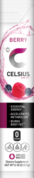 Celsius ON-THE-GO-Single Packet-Berry-