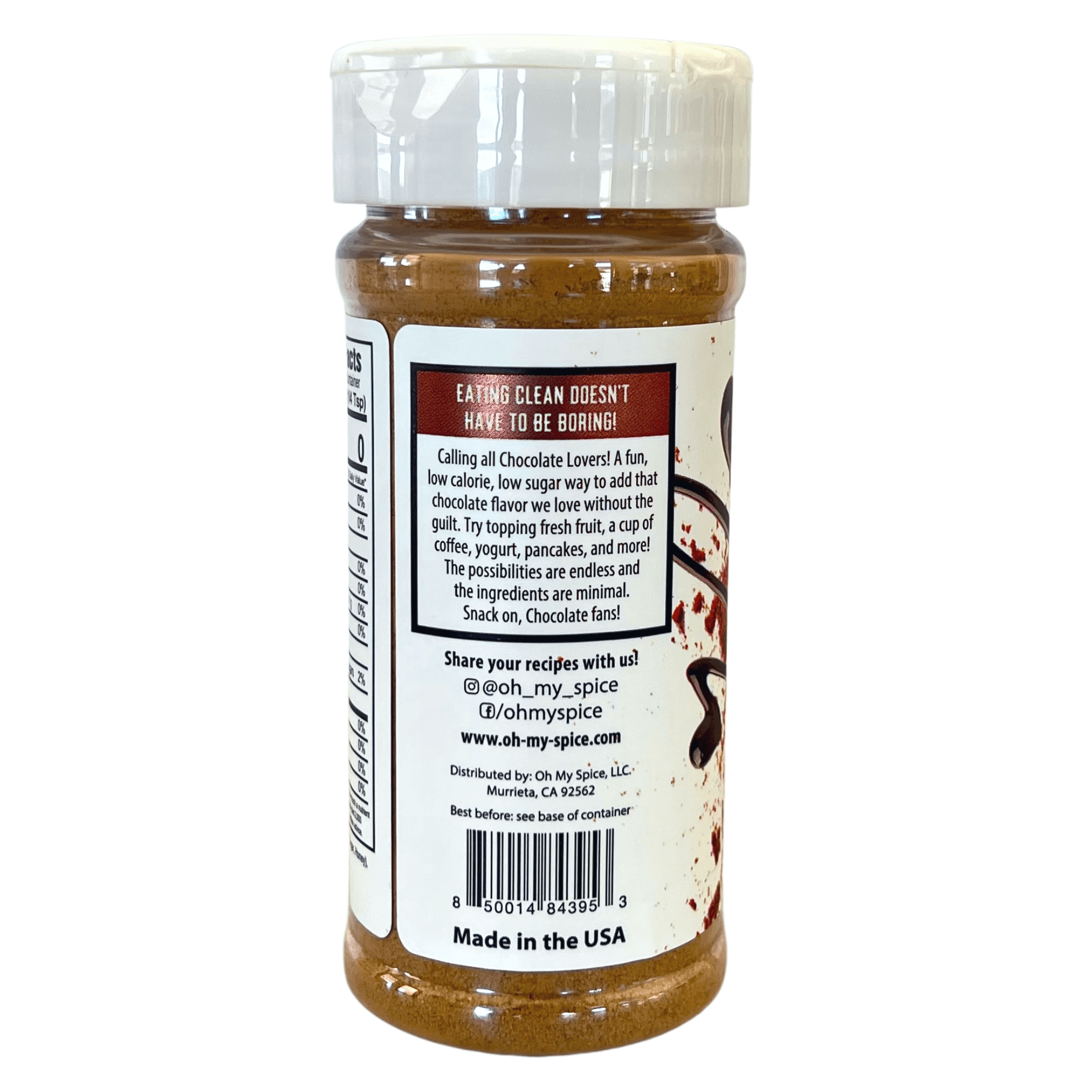 Oh My Spice - CHOCOLATE LOVERS - 5.5 oz