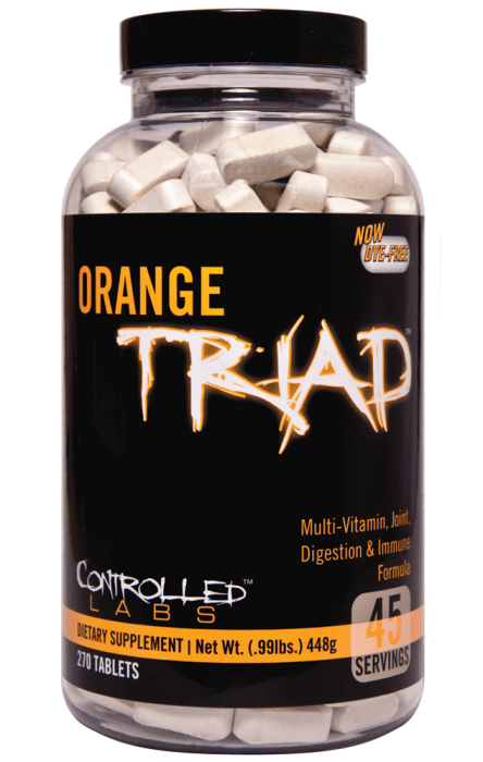 Controlled Labs - ORANGE TRIAD - 270 Tablets-