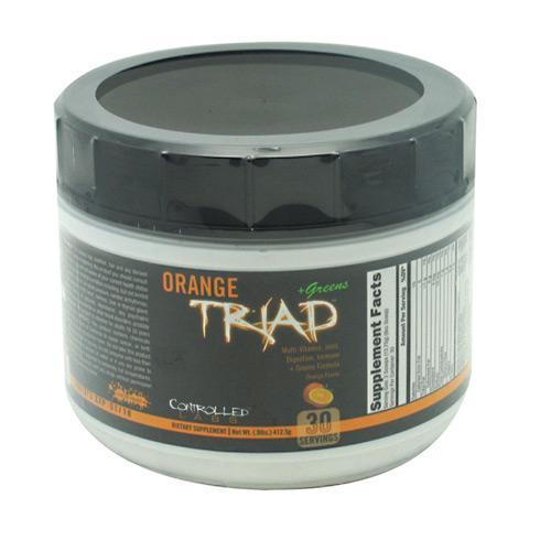 Controlled Labs - ORANGE TRIAD + GREENS-30 Servings-Orange-
