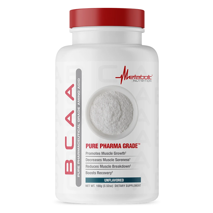 Description
Branched-Chain Amino Acids (BCAAs) supplements are commonly taken to boost muscle growth and enhance exercise performance. They also help maintain lean muscle during weight loss and reduce fatigue after exercise.-100g Powder (Unflavored)-