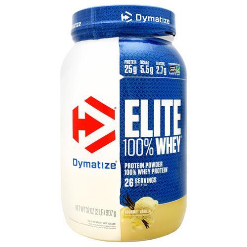Dymatize - ELITE 100% WHEY PROTEIN-2 Lbs-Gourmet Vanilla-
