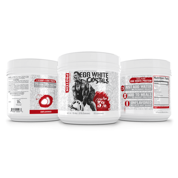 5% Nutrition - EGG WHITE CRYSTALS  Unflavored