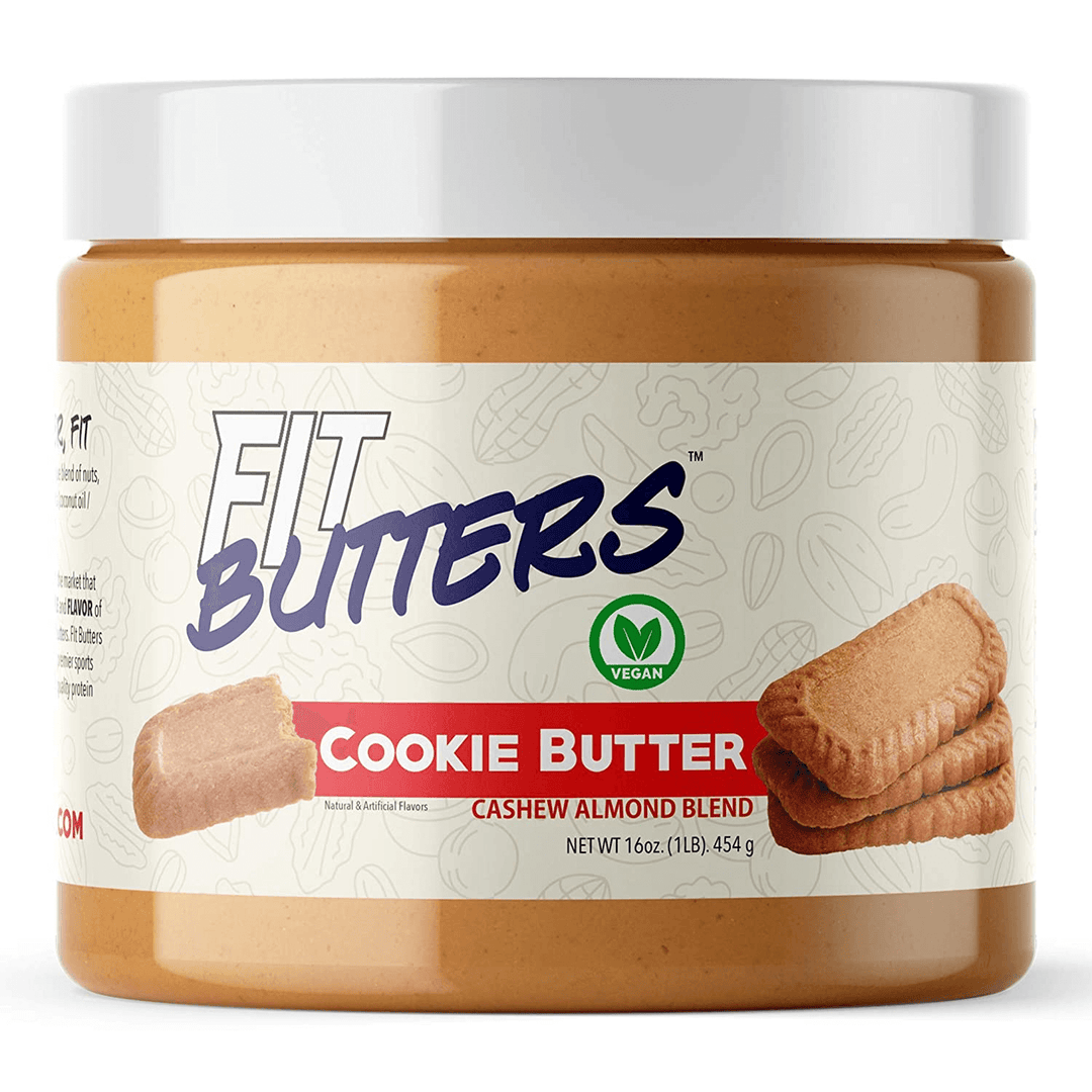 FIT BUTTERS - Cashew Almond Butter Spread 16oz-Cookie Butter-
