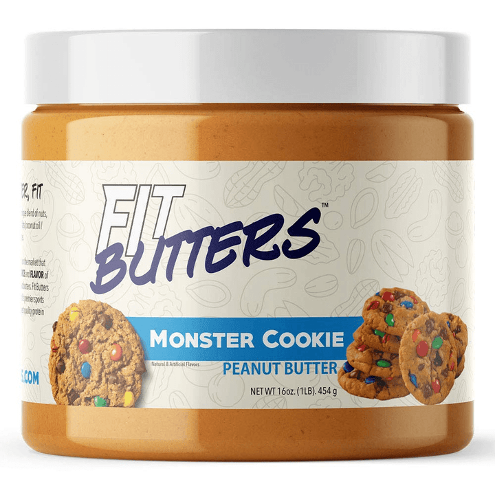 FIT BUTTERS - Peanut Butter Spread 16oz-Monster Cookie-