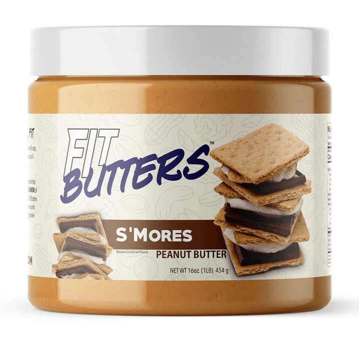 FIT BUTTERS - Peanut Butter Spread 16oz-S'Mores-