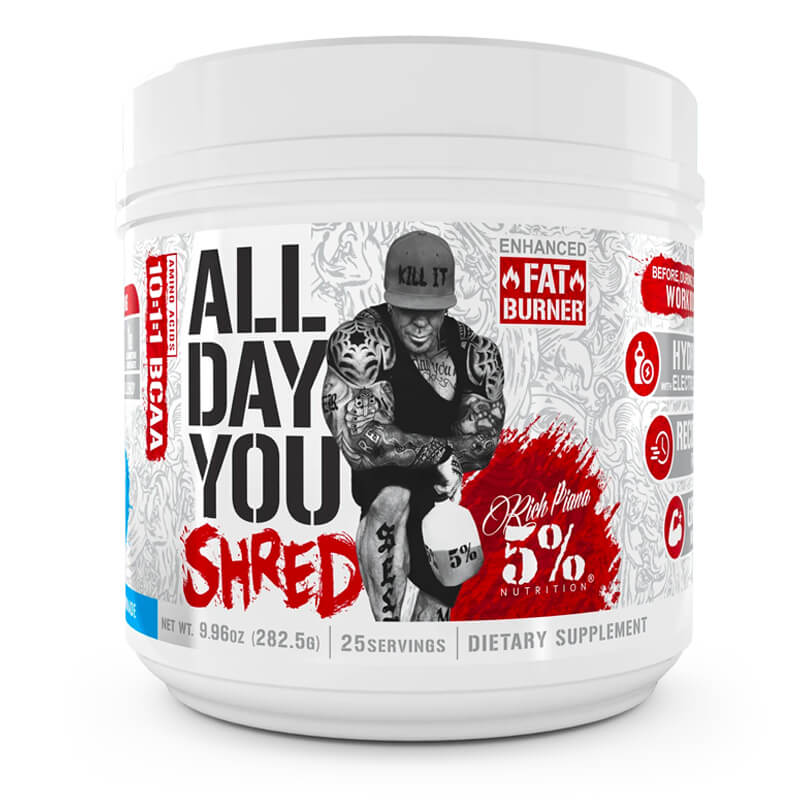 5% Nutrition  ALL DAY YOU MAY SHRED 10:1:1 BCAA