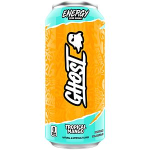Ghost - ENERGY DRINK-Single Can-Tropical Mango-