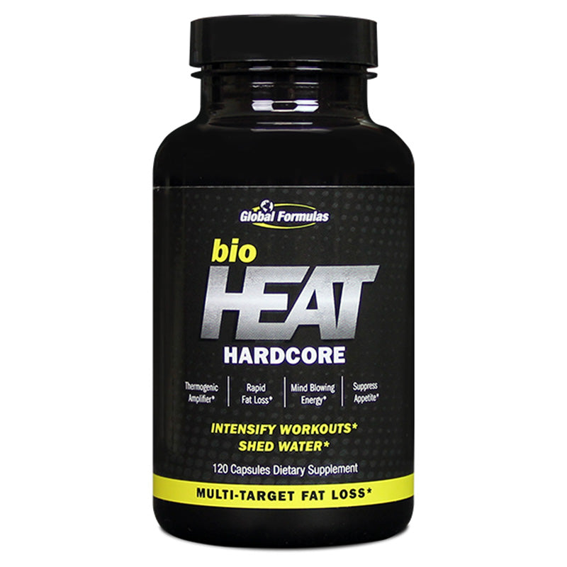 Global Formulas bioHEAT Hardcore 120 Capsules GET YOK'D NUTRITION