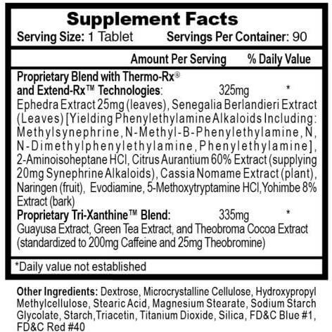 Lipodrene Hardcore Fat Burner By Hi-tech Pharmaceuticals... – Get Yok'd Nutrition