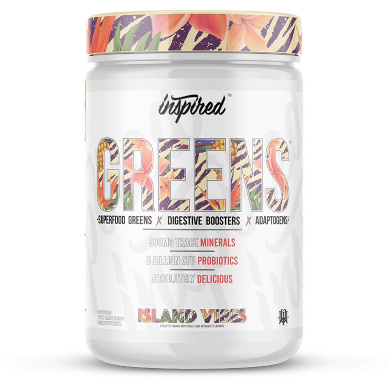 INSPIRED NUTRACEUTICALS GREENS SUPERFOOD POWDER 30 Servings