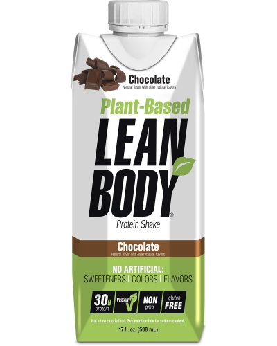 LaBrada - LEAN BODY PLANT-BASED-12-Pack (17 fl oz)-Chocolate-