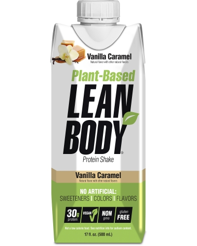 LaBrada - LEAN BODY PLANT-BASED-12-Pack (17 fl oz)-Vanilla Caramel-