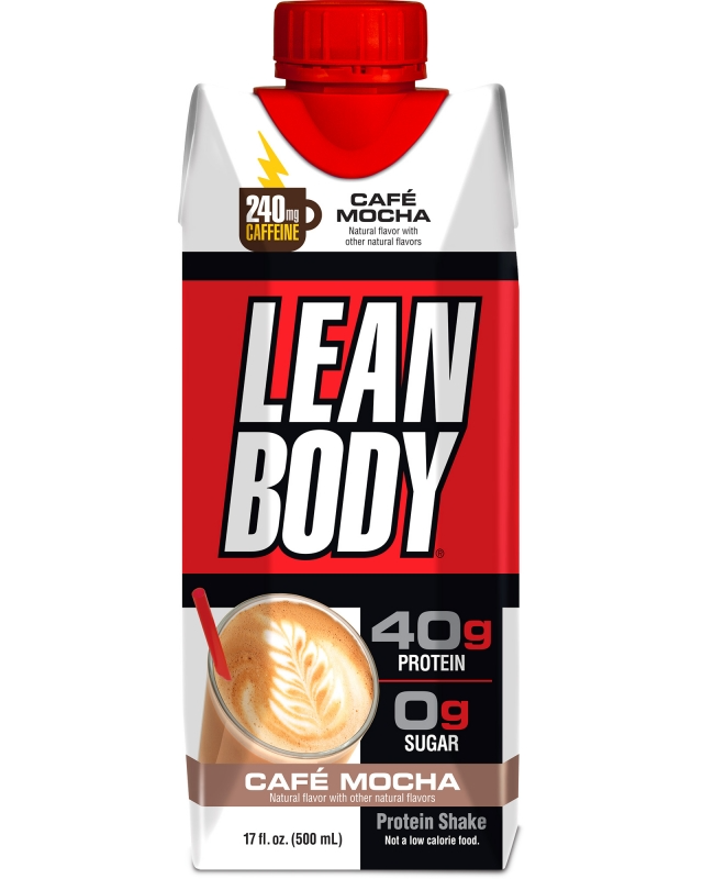 LaBrada - LEAN BODY Protein Shake-Single (17 fl oz)-Cafe Mocha-