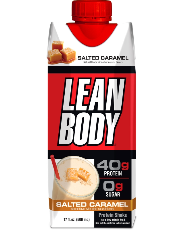 LaBrada - LEAN BODY Protein Shake-Single (17 fl oz)-Salted Caramel-