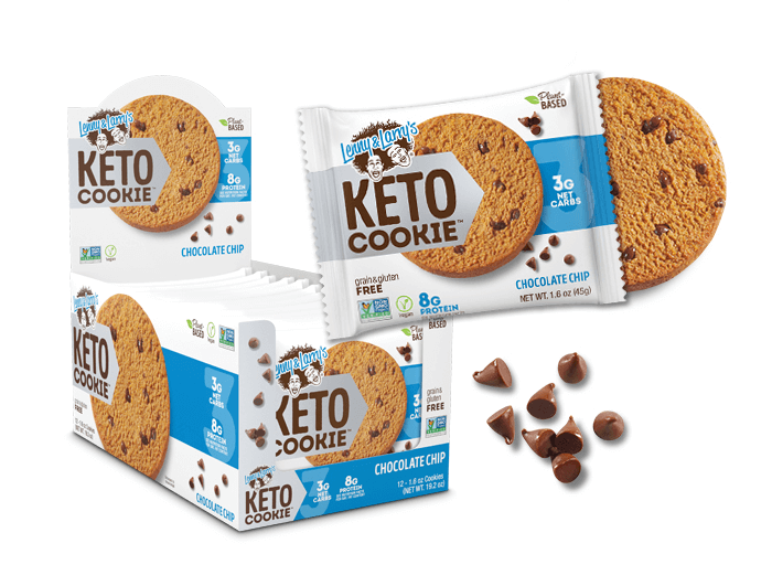 Lenny & Larry's - KETO COOKIE-12-Pack-Chocolate Chip-