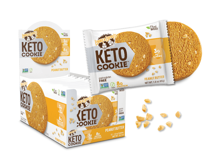 Lenny & Larry's - KETO COOKIE-12-Pack-Peanut Butter-