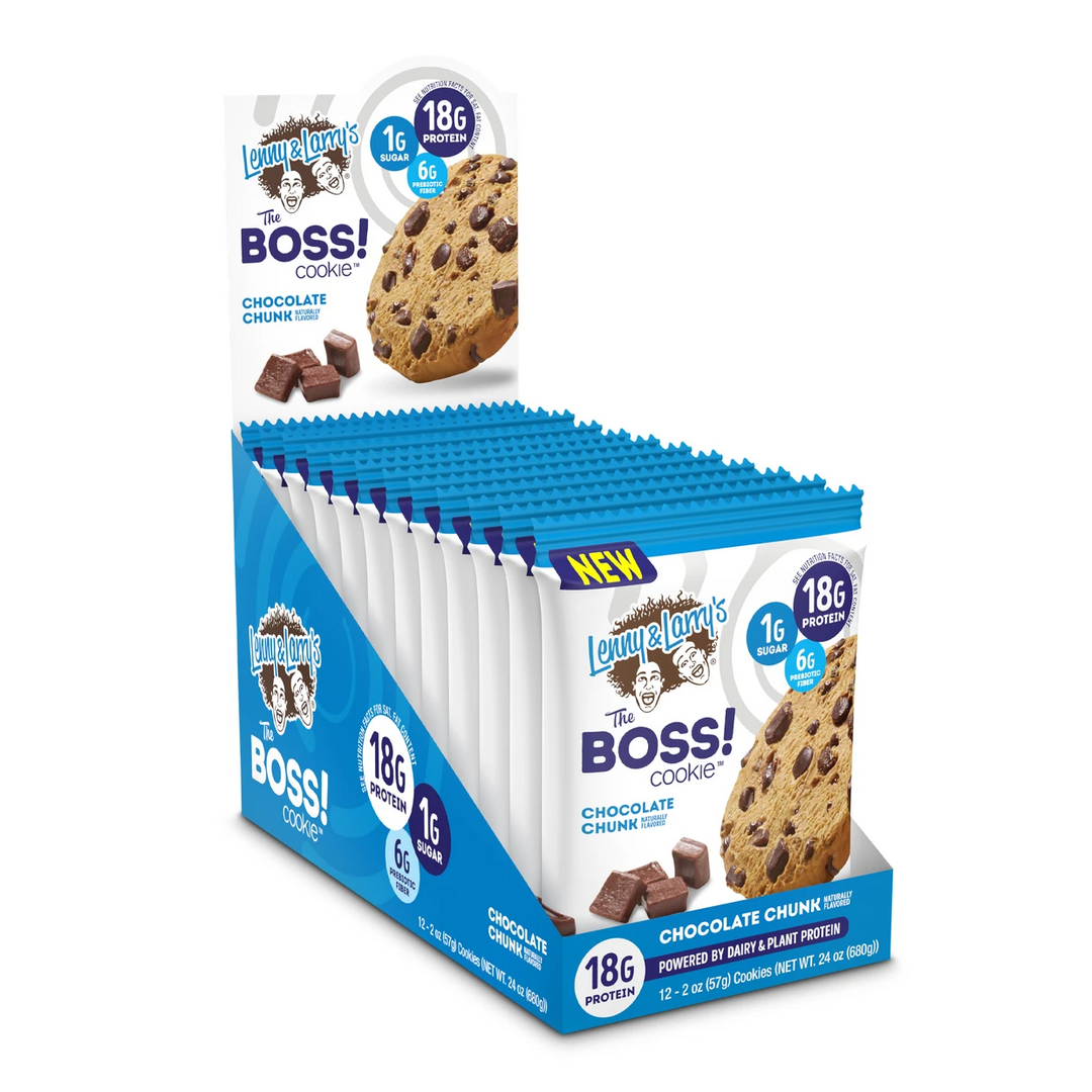 Lenny & Larry's - THE BOSS COOKIE-12-Pack-Chocolate Chunk-