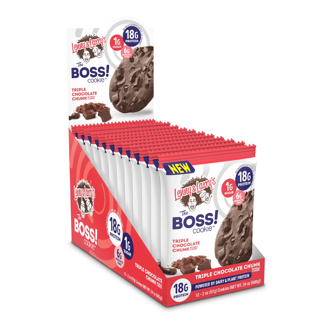 Lenny & Larry's - THE BOSS COOKIE-12-Pack-Triple Chocolate Chunk-